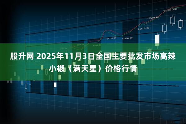 股升网 2025年11月3日全国主要批发市场高辣小椒（满天星）价格行情