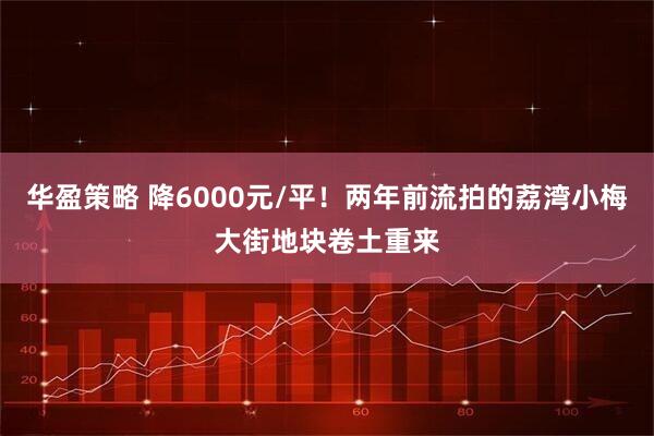 华盈策略 降6000元/平！两年前流拍的荔湾小梅大街地块卷土重来